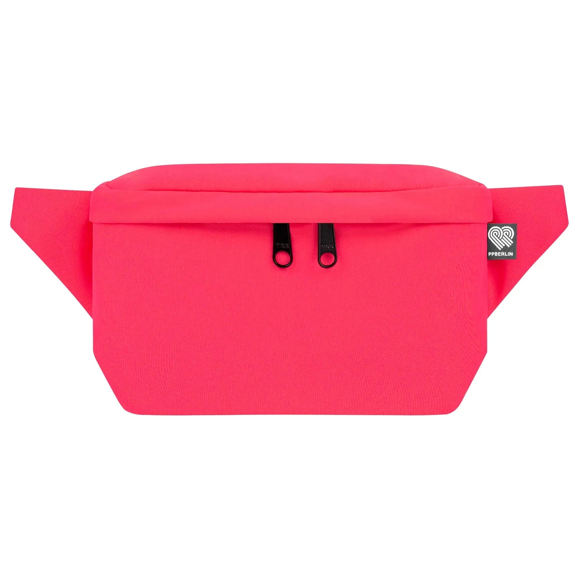 Bauchtasche eckig, Softshell Neonpink Vorderansicht (0) #farbe_Neonpink