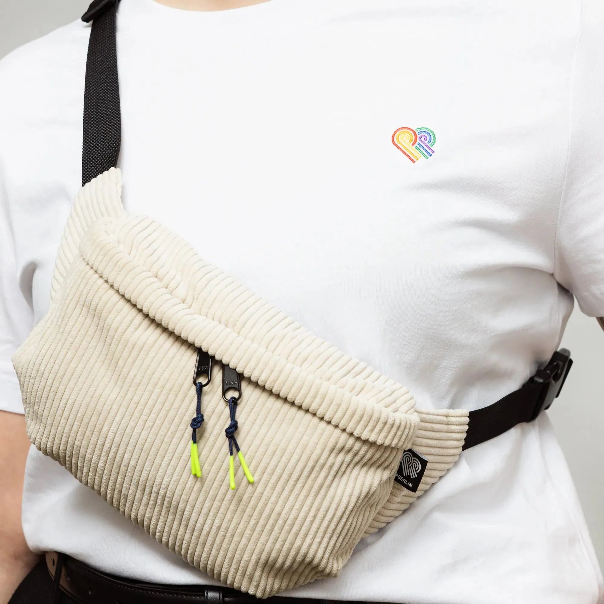 Zipper Puller in Navy/Neongelb (2 Stück) Detail (2) #farbe_navy/Neongelb