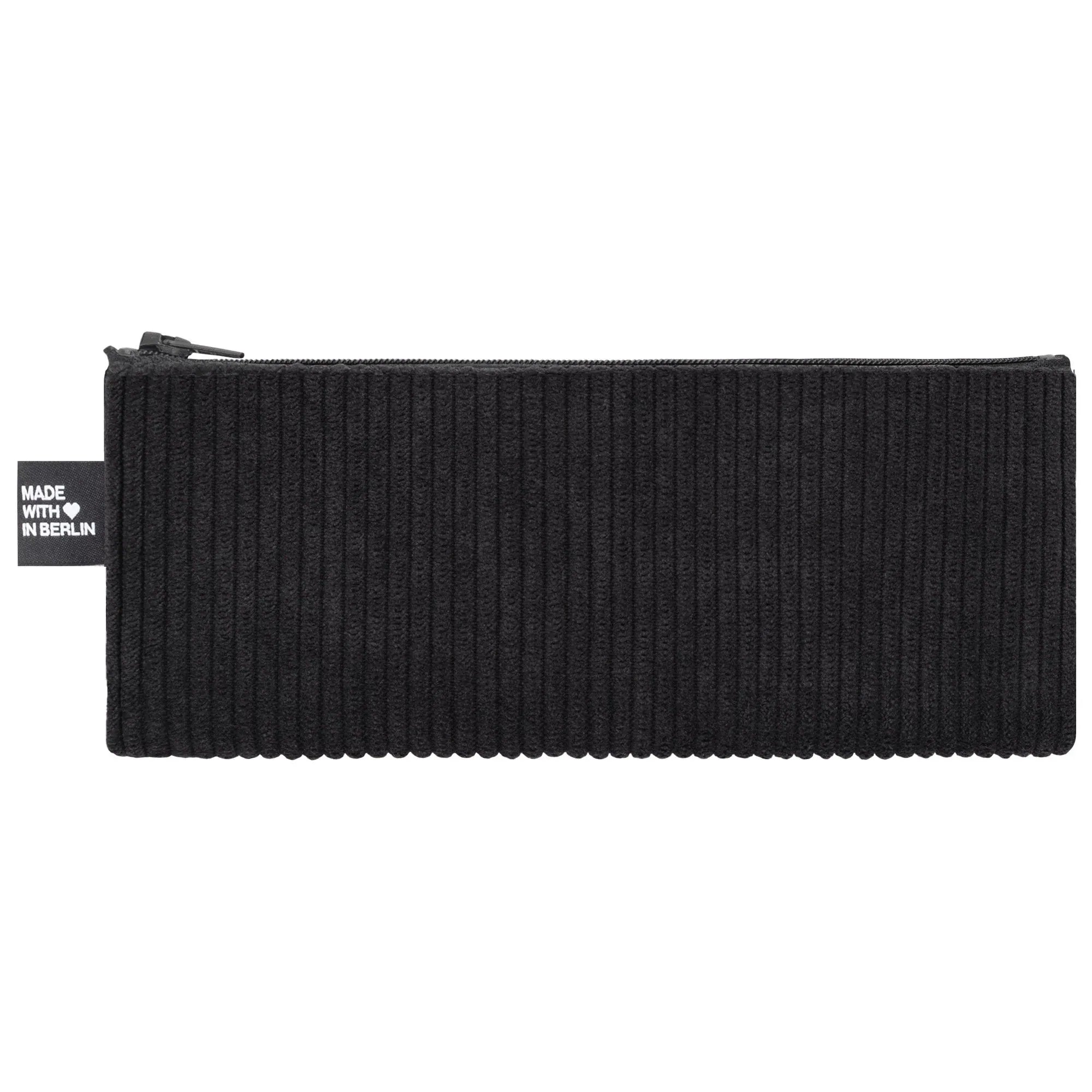 Etui lang, Cord Schwarz Rückansicht (1) #farbe_Schwarz
