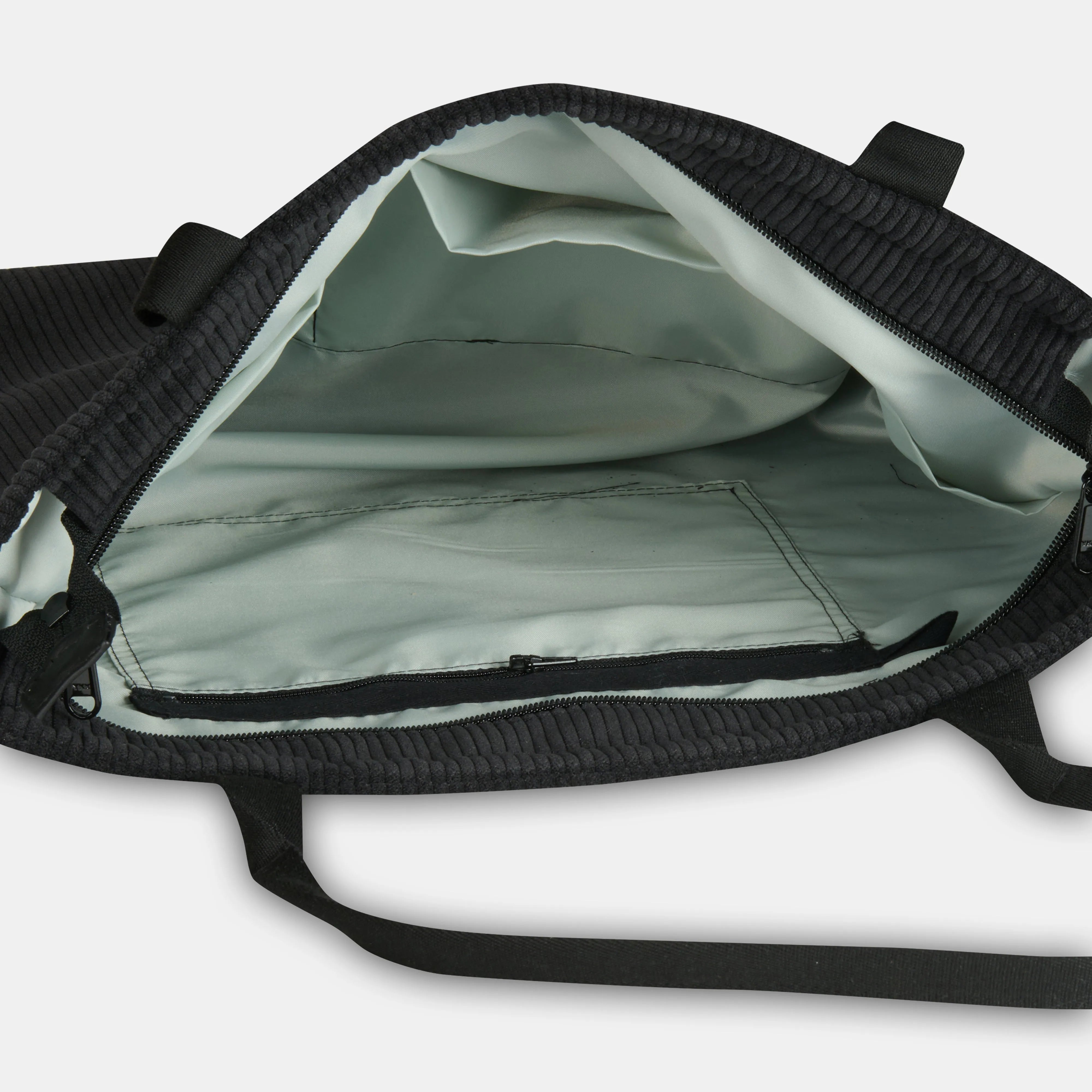 Shopperbag Cord Schwarz Innenansicht (2) #farbe_Schwarz