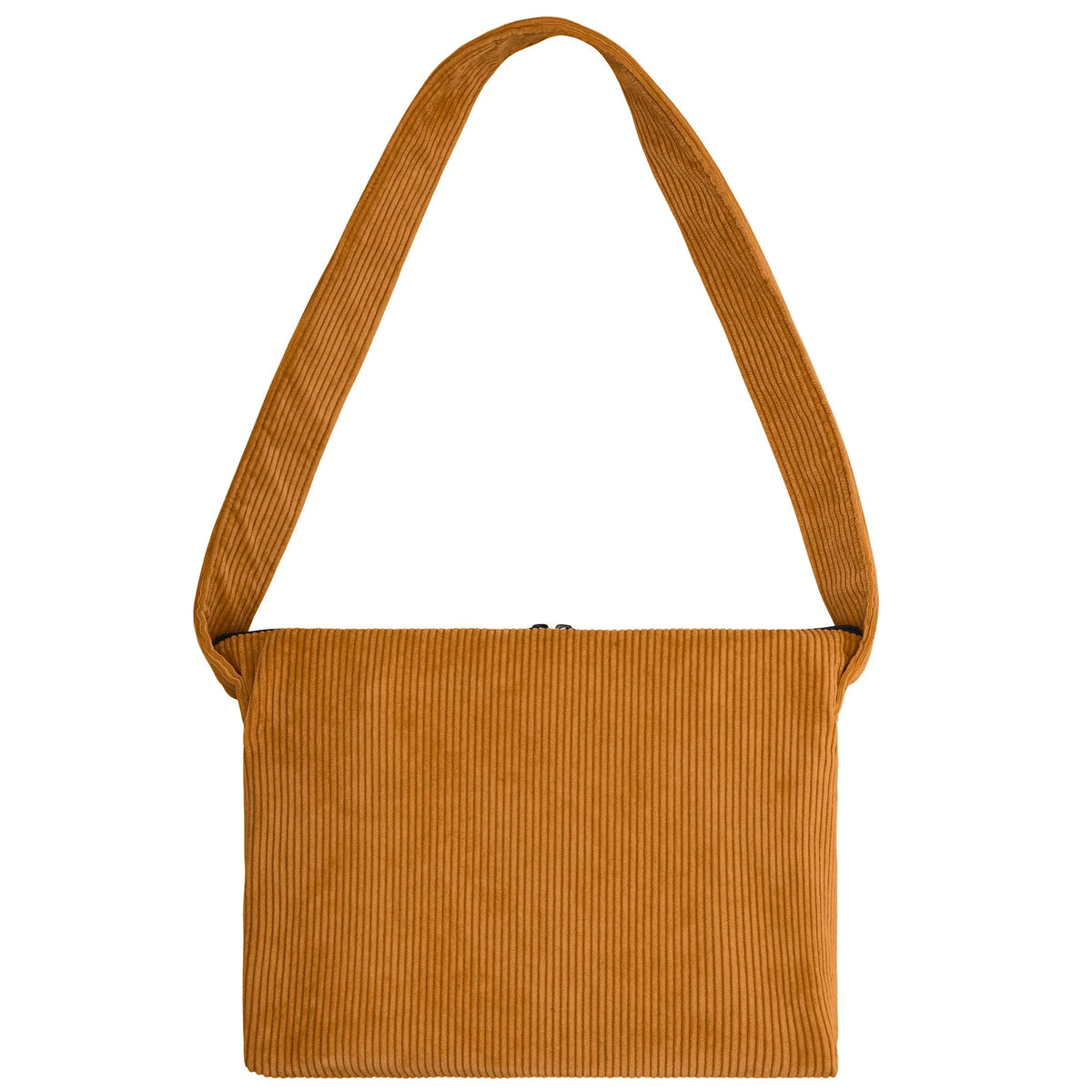 Schultertasche Medium Cord Ocker Rückansicht (1) #farbe_Ocker