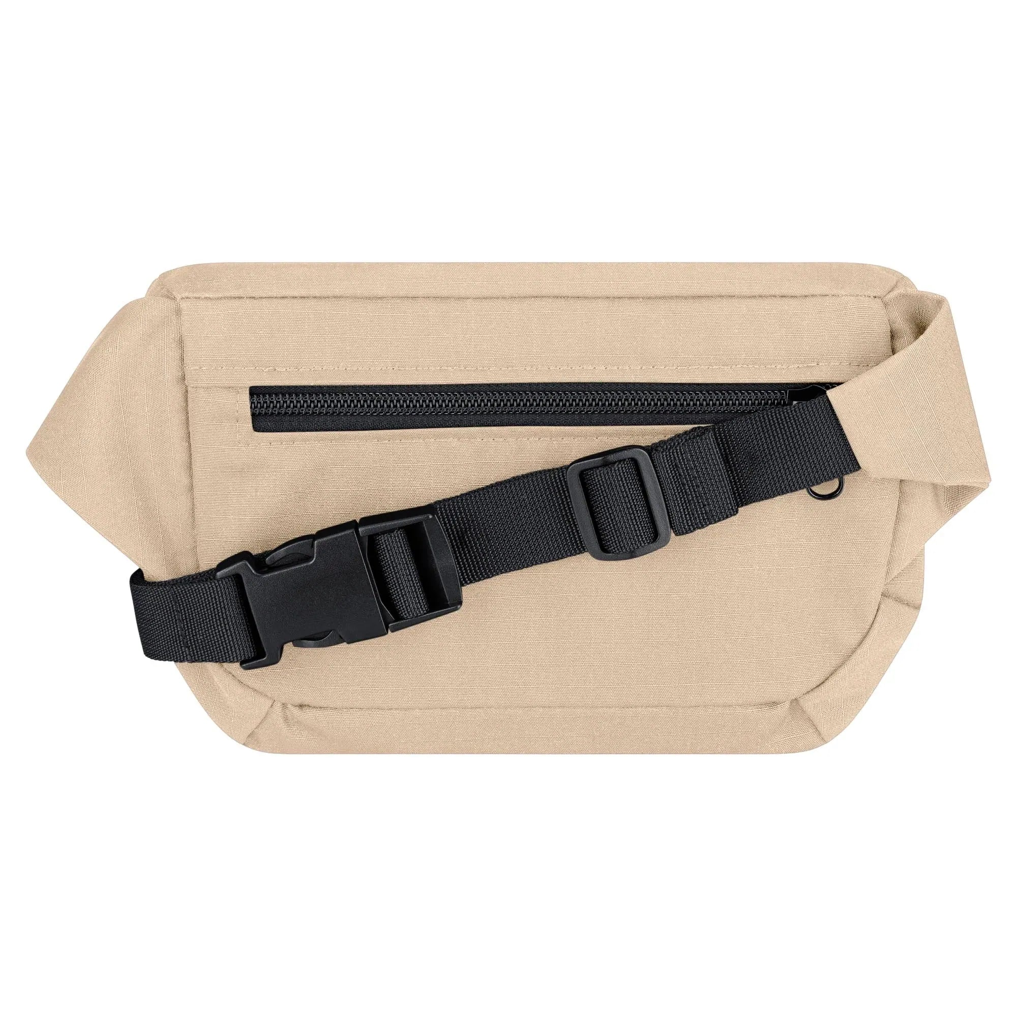 Bauchtasche eckig, Ripstop (1) #farbe_beige