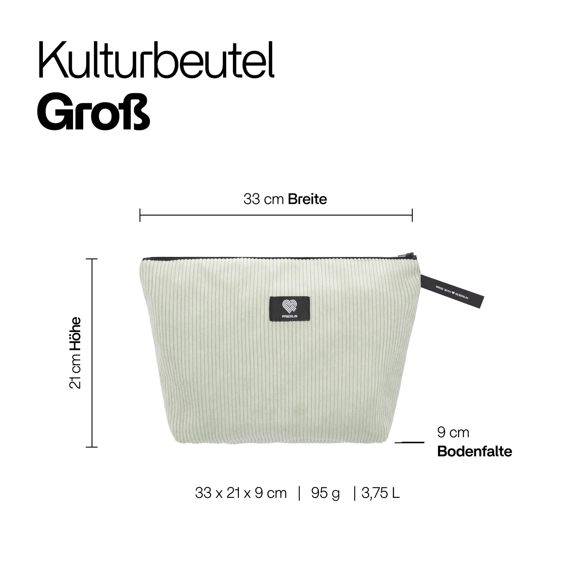 Kulturbeutel groß Cord Petrol Technische Zeichnung (2) #farbe_mint