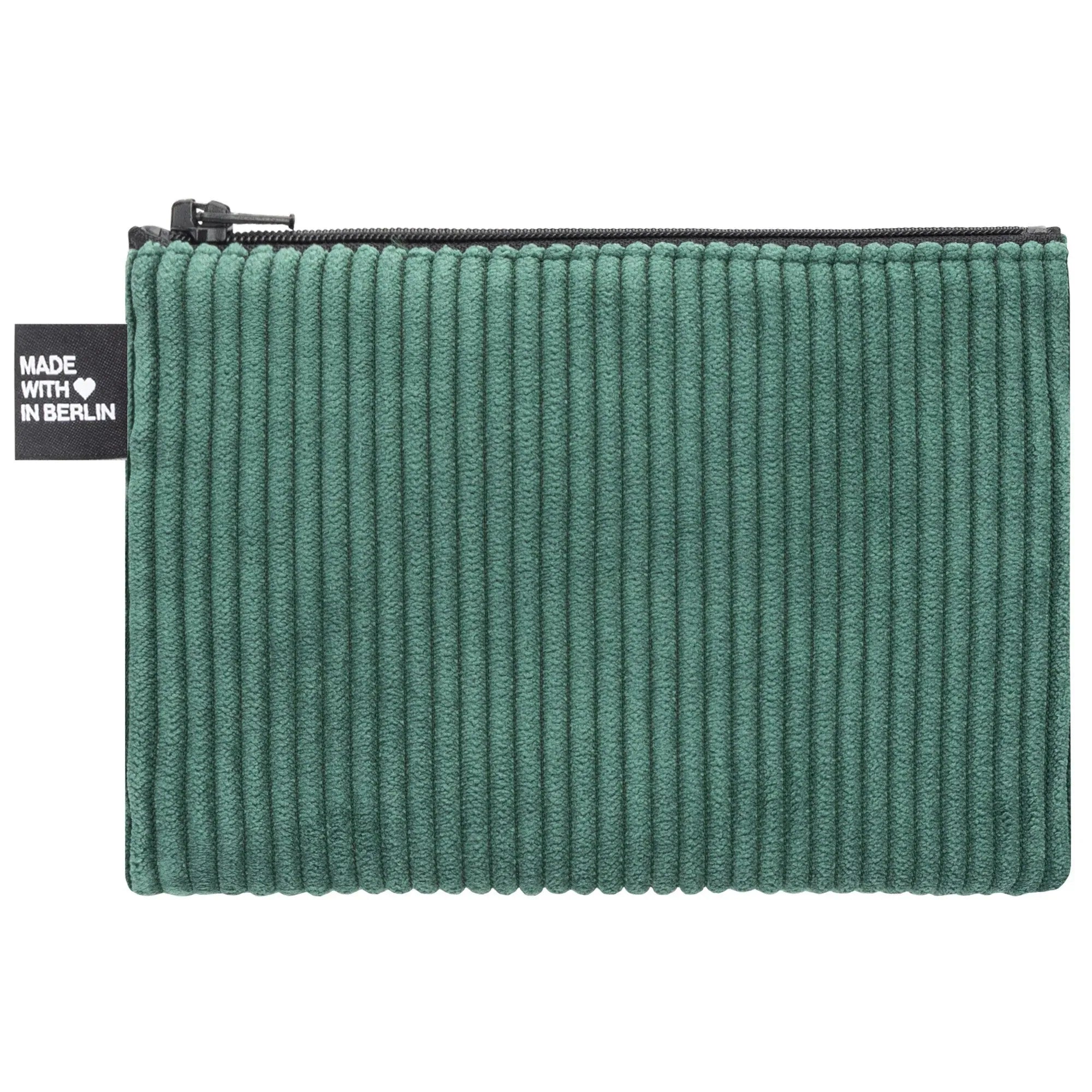 Etui medium, Cord Grün Rückansicht (1) #farbe_Grün