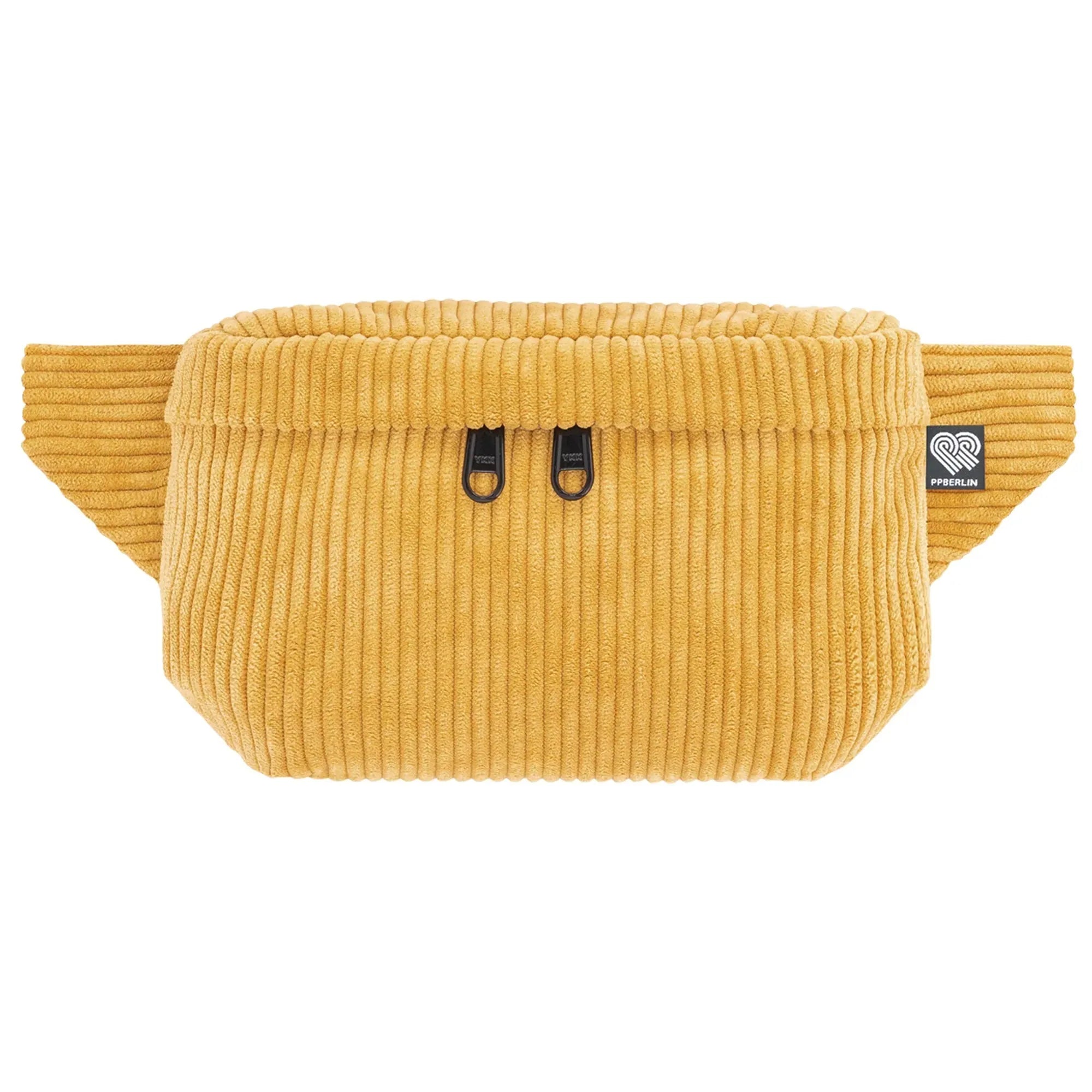 Bauchtasche Eckig klein, Cord Currygelb Vorderansicht (0) #farbe_Currygelb