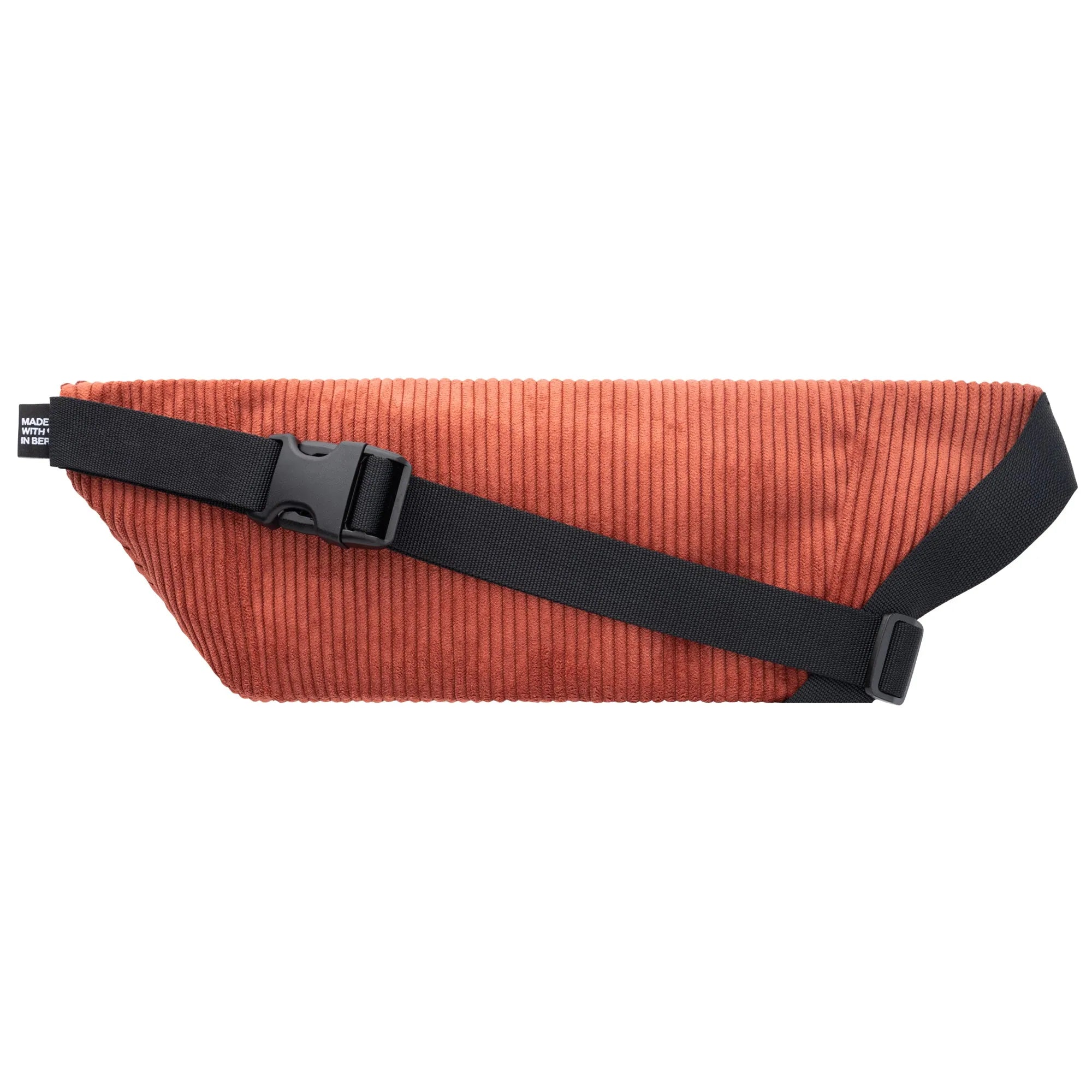 Bauchtasche flach, Cord Blutorange Rückansicht (1) #farbe_Blutorange