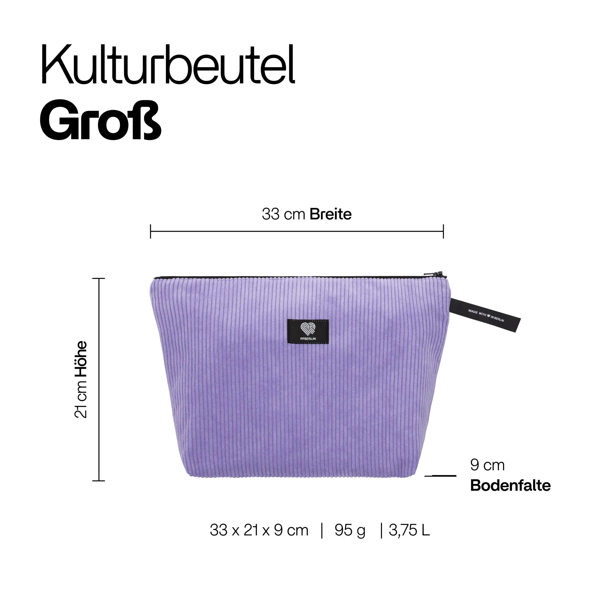 Kulturbeutel groß Cord Petrol Technische Zeichnung (2) #farbe_flieder