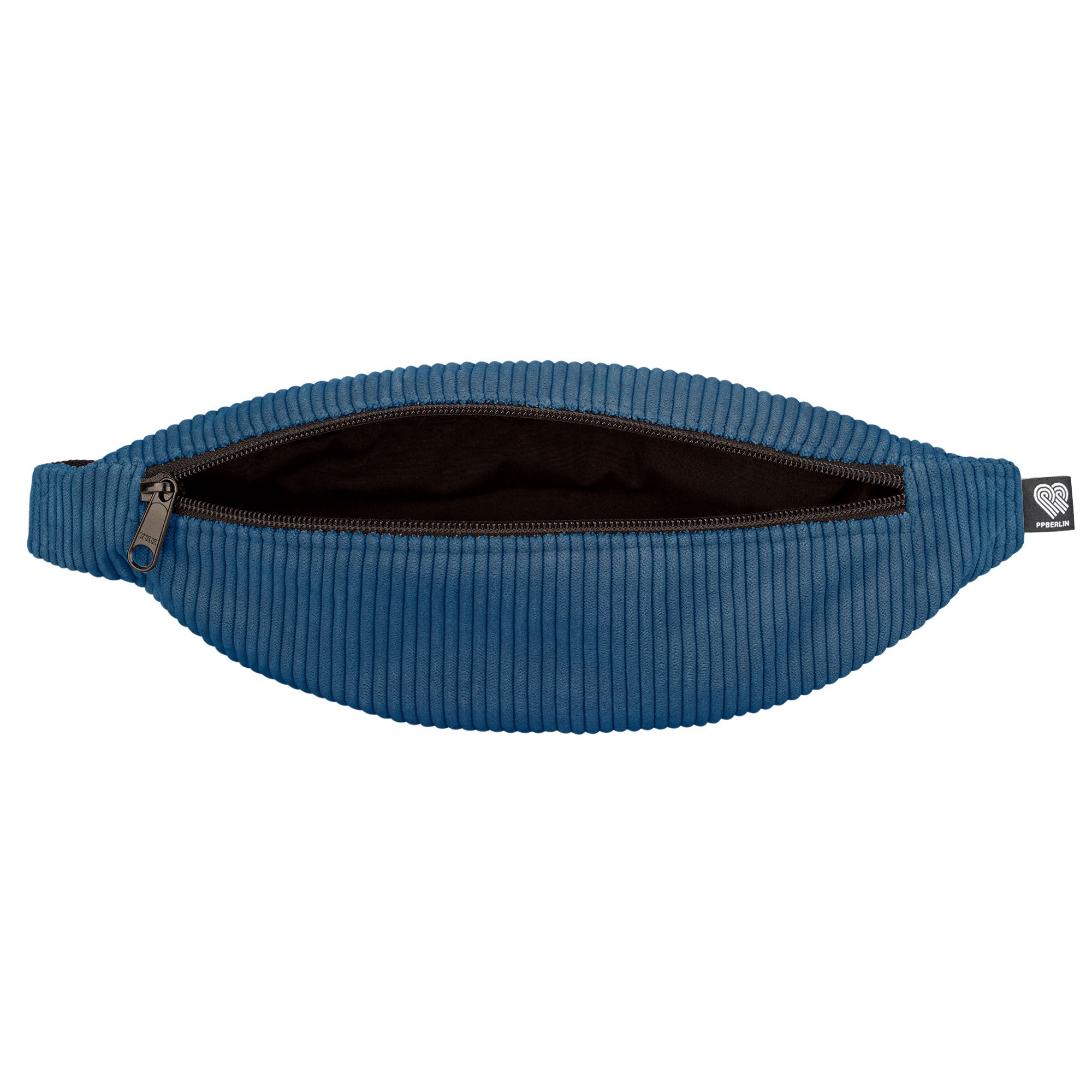 Bauchtasche schmal, Cord blau (2) #farbe_blau