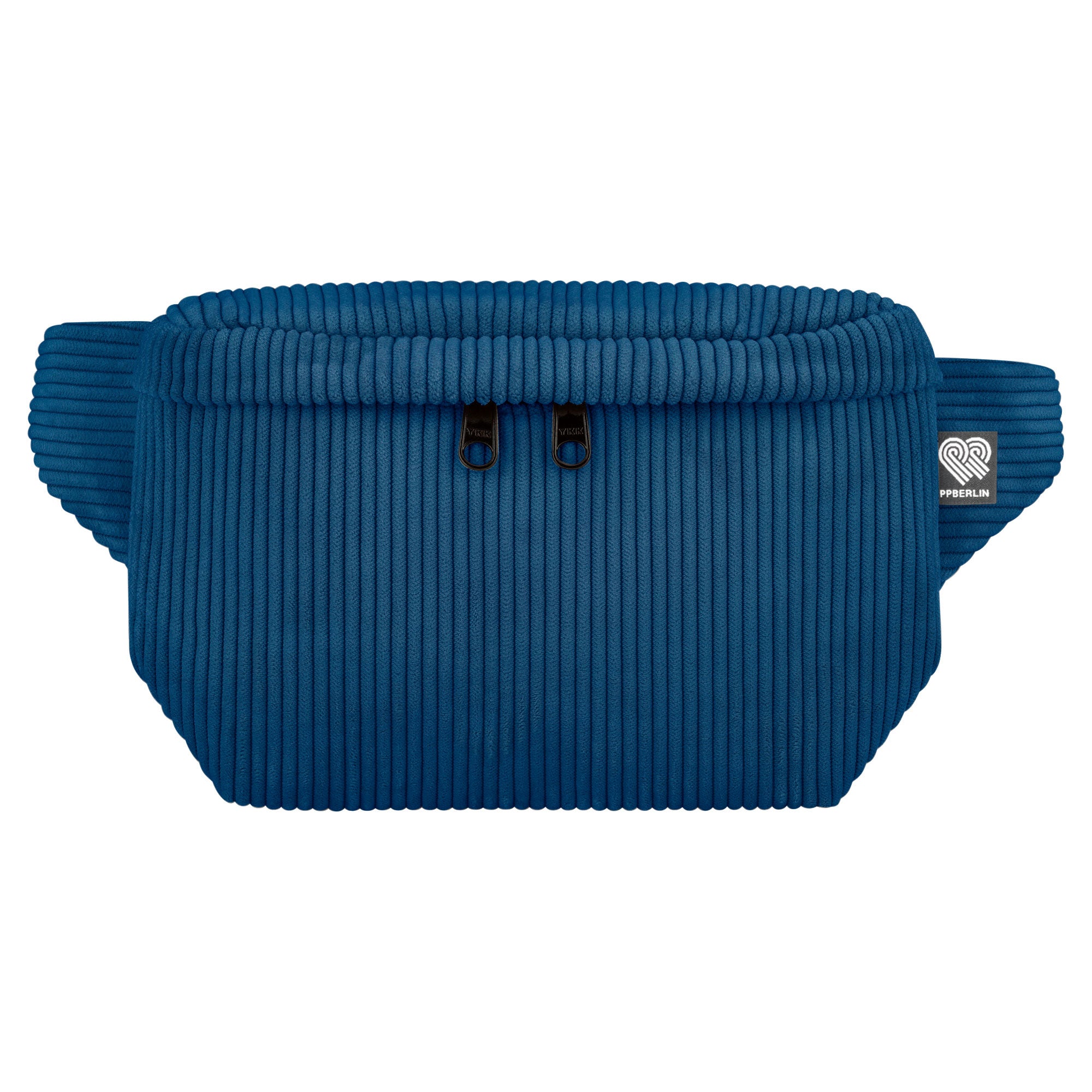 Bauchtasche eckig, Cord blau (0) #farbe_blau