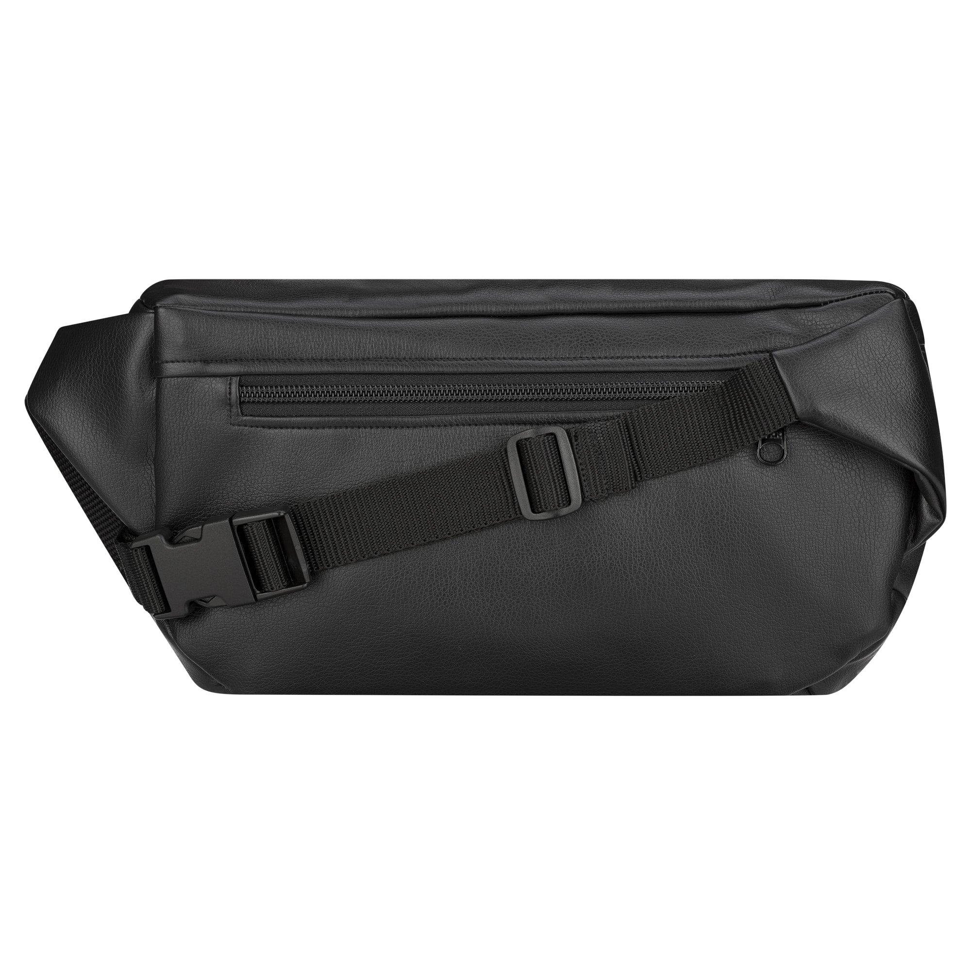 Bauchtasche Kunstleder Groß (1) #farbe_Schwarz