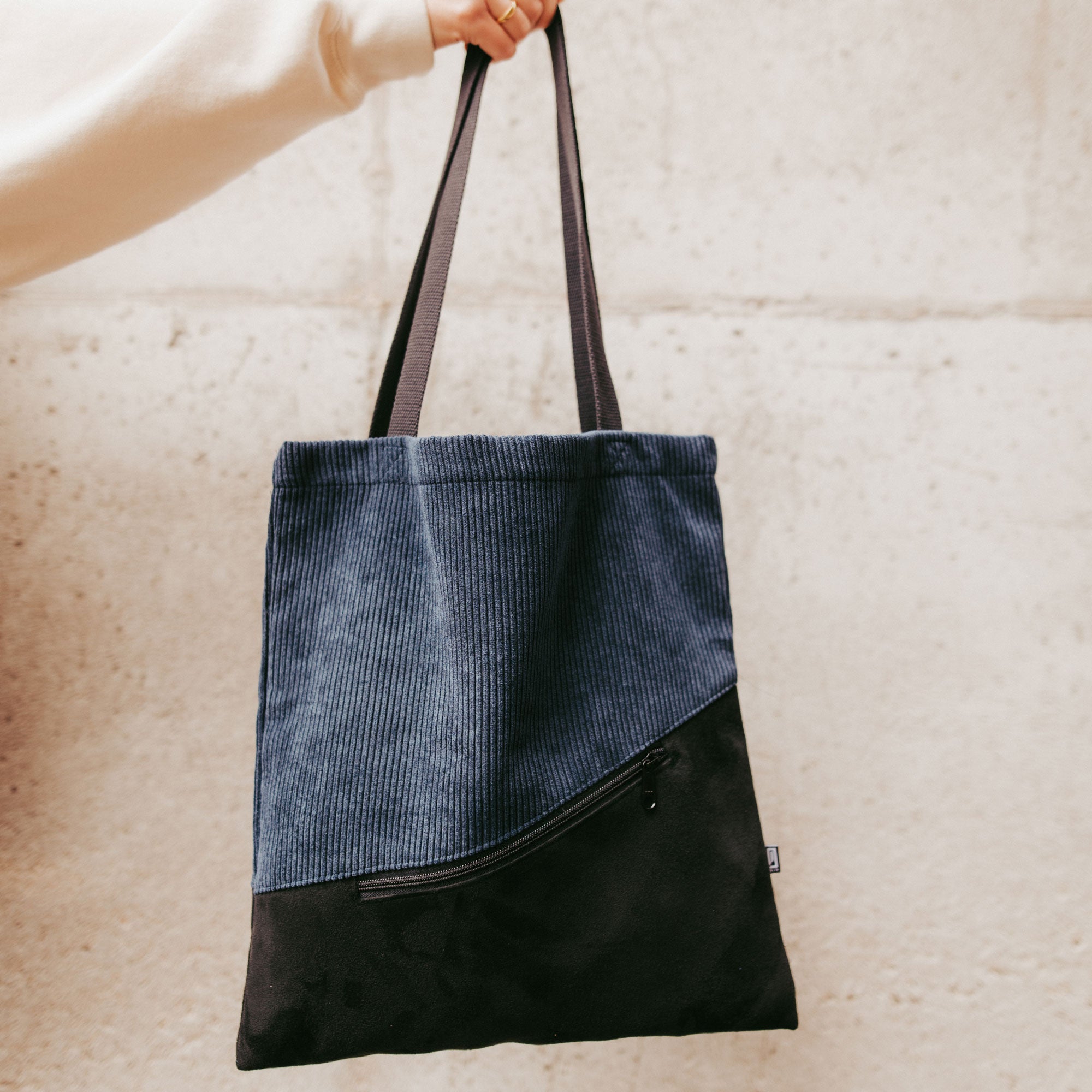 Shopper Bag Cord (3) #farbe_dunkelblau