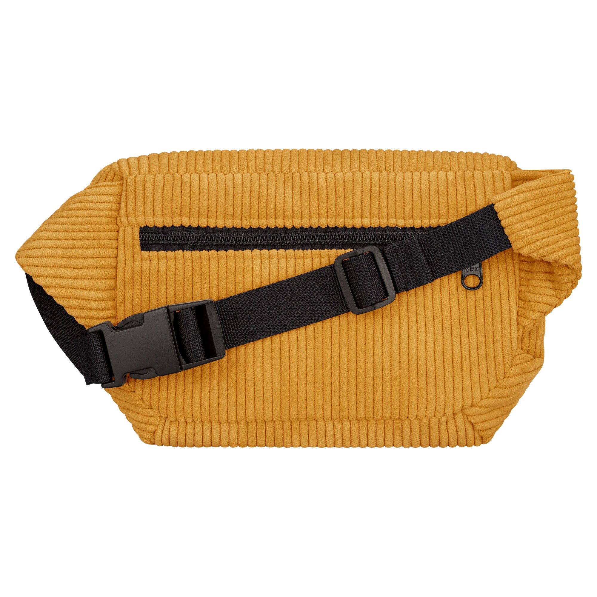 Bauchtasche eckig, Cord currygelb (1) #farbe_currygelb