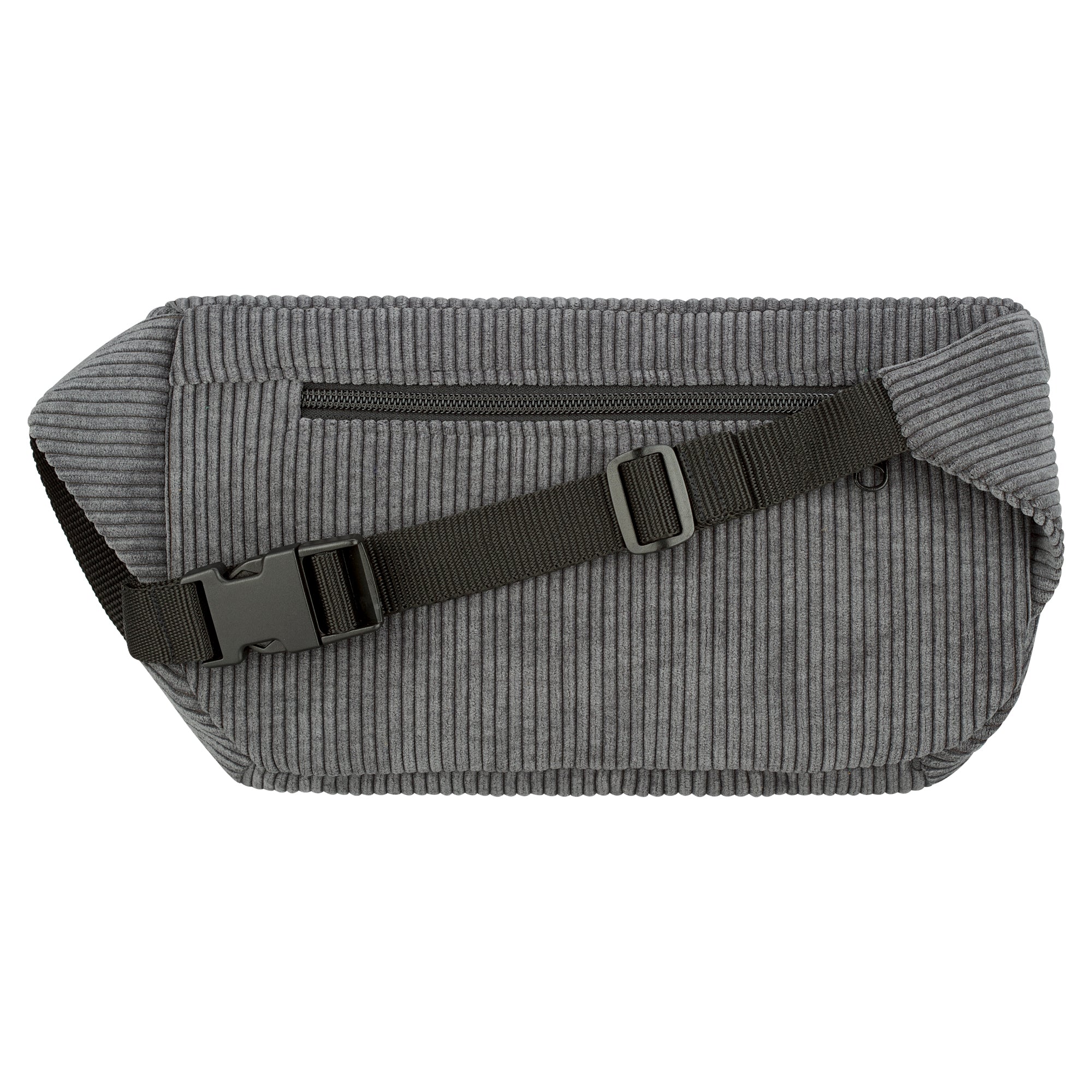 Bauchtasche groß, Cord grau (1) #farbe_grau