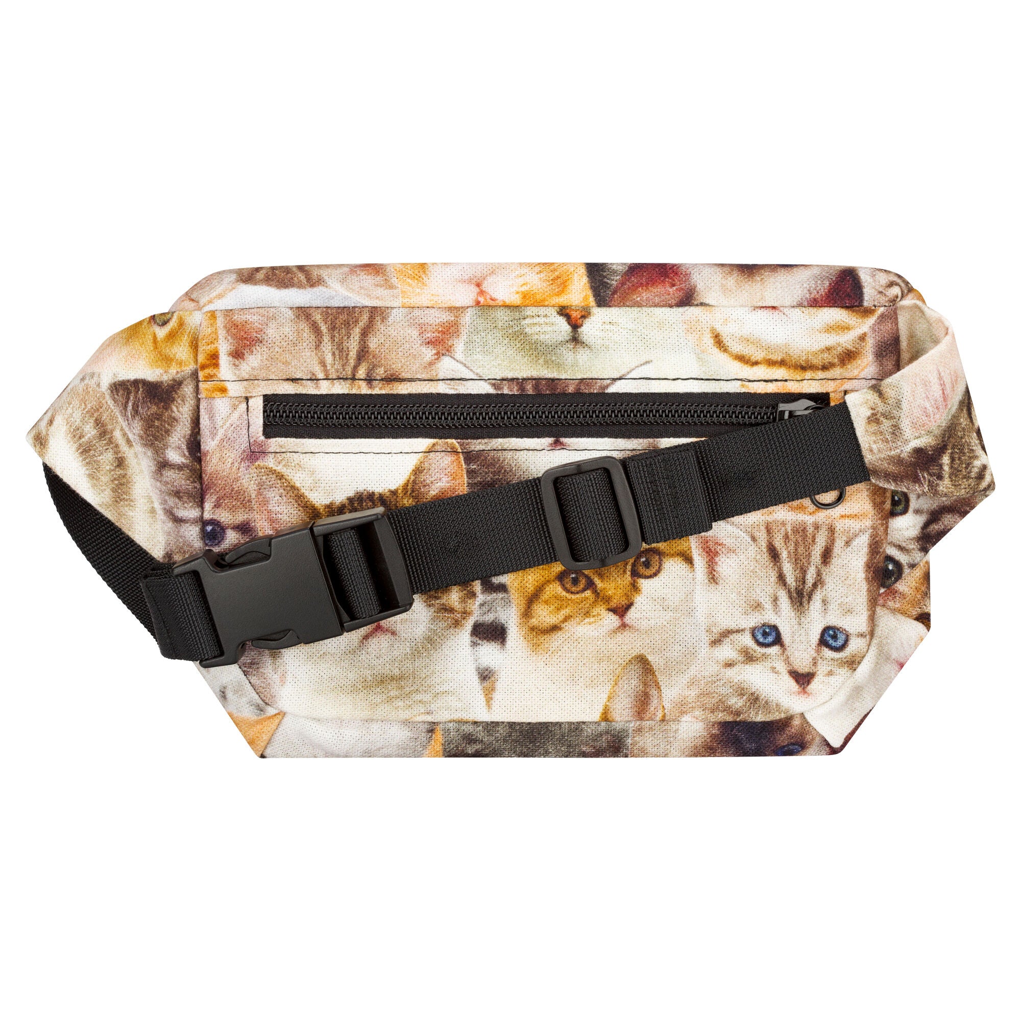 Bauchtasche eckig, Canv Katzen (2) #motiv_katzen