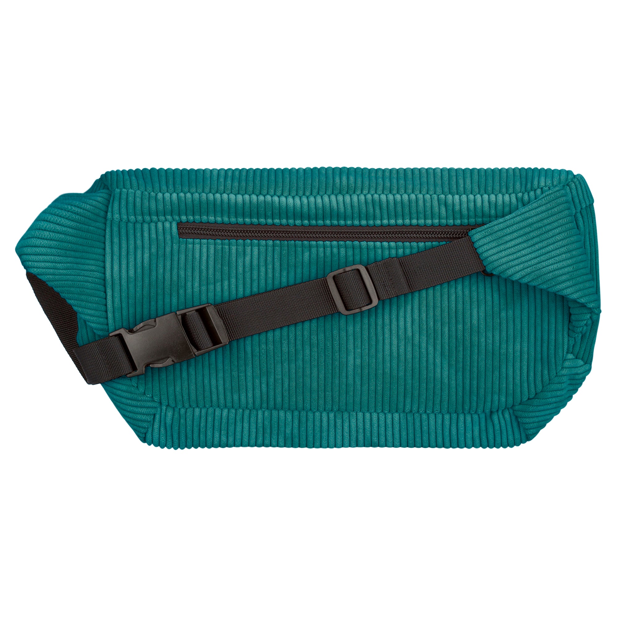 Bauchtasche groß, Cord petrol (1) #farbe_petrol