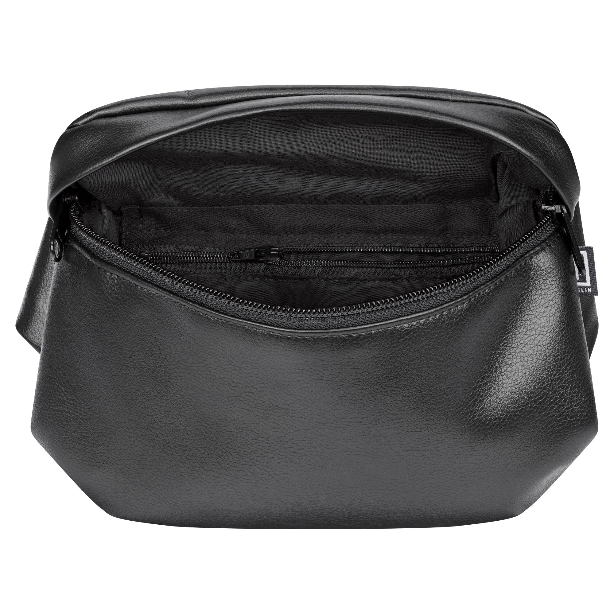 Bauchtasche eckig, Kunstleder Schwarz (1) #farbe_Schwarz